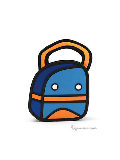 Сумка Natty, цвет Сине-оранжевый