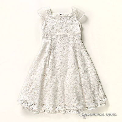 Платье Petit Blau Mari, цвет цвет белый