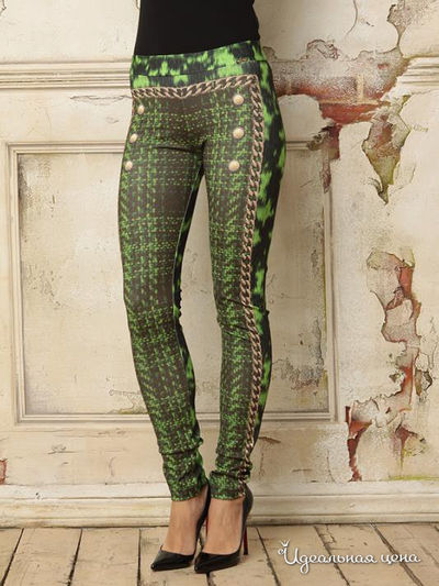 Леггинсы Waggon Paris, цвет зеленый