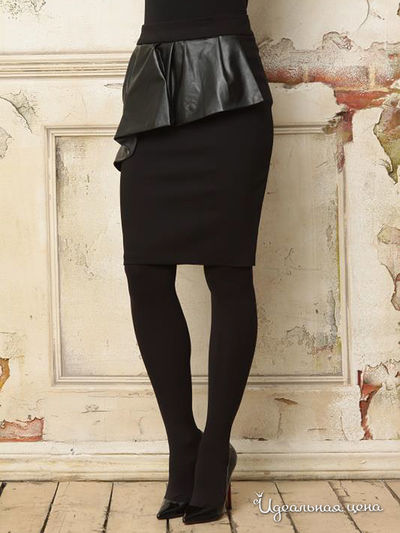 Юбка Waggon Paris, цвет черный