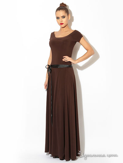 Платье Tutto Bene, цвет коричневый