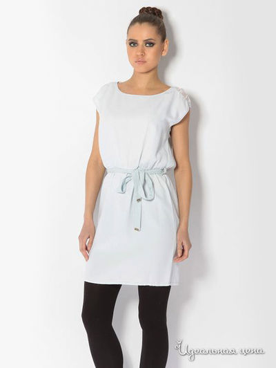 Платье Waggon Paris, цвет голубое