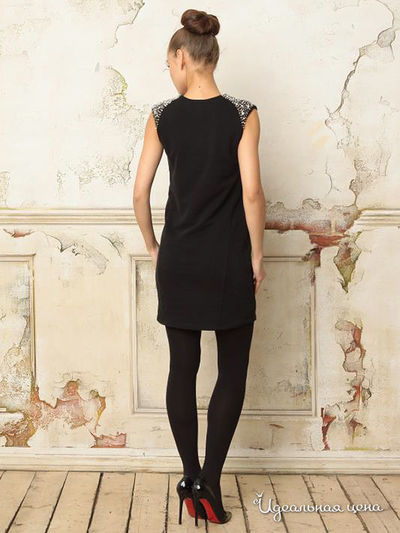 Платье Waggon paris, цвет черный