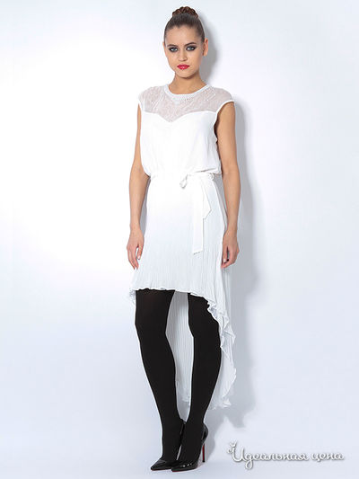 Платье Waggon Paris, цвет белый