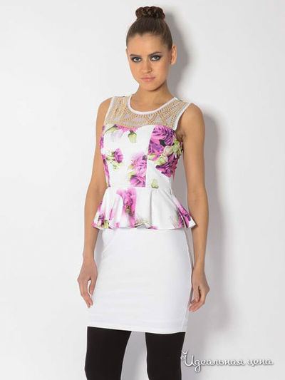 Платье Waggon Paris, цвет мультиколор