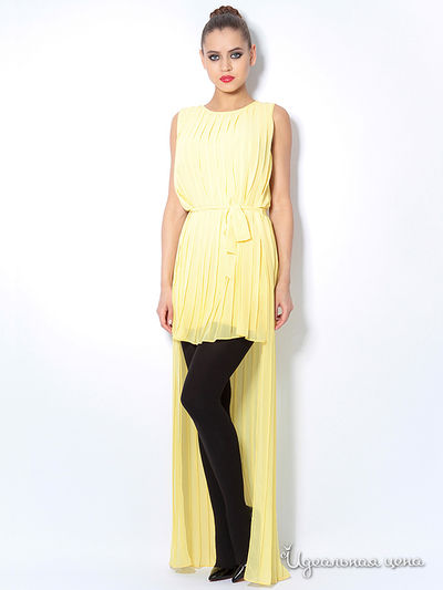 Платье Waggon paris, цвет желтый