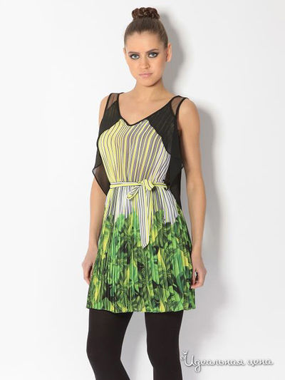 Платье Waggon Paris, цвет мультиколор