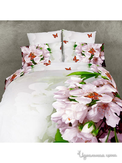 Комплект постельного белья, Евро Buenas Noches, цвет мультицвет