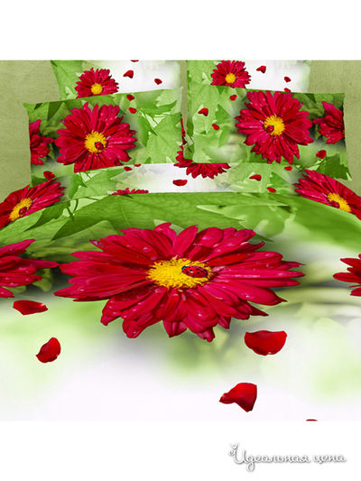 Комплект постельного белья, Евро Buenas Noches, цвет мультицвет