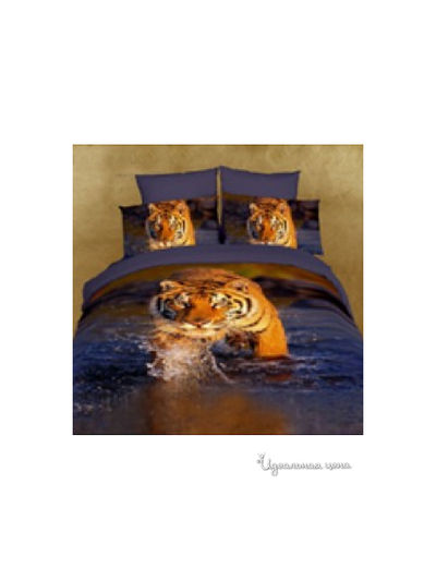 Комплект постельного белья, Евро Buenas Noches, цвет мультицвет