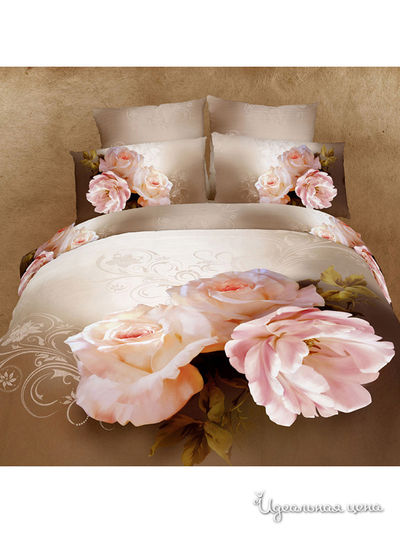 Комплект постельного белья, евро Buenas Noches, цвет мультицвет