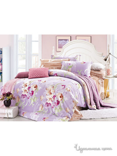 Комплект постельного белья  1,5-спальный Amore Mio, цвет мультиколор