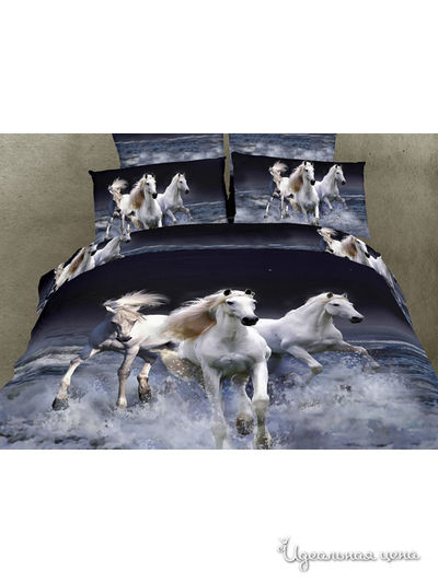 Комплект постельного белья, Евро Buenas Noches, цвет мультицвет