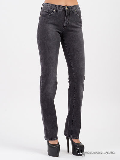 Джинсы TRUSSARDI, цвет темно-серый