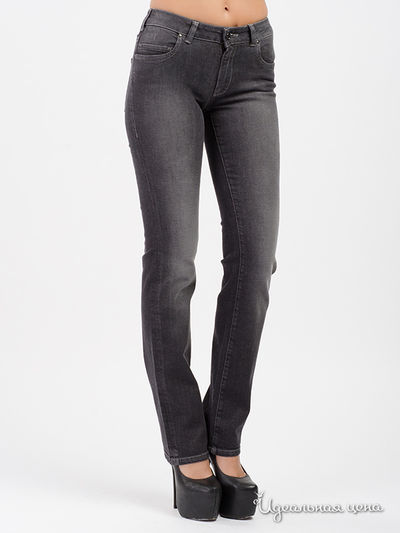 Джинсы TRUSSARDI, цвет темно-серый