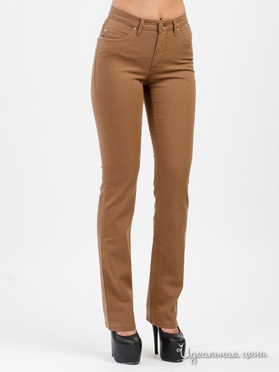 Джинсы TRUSSARDI, цвет Коричневый