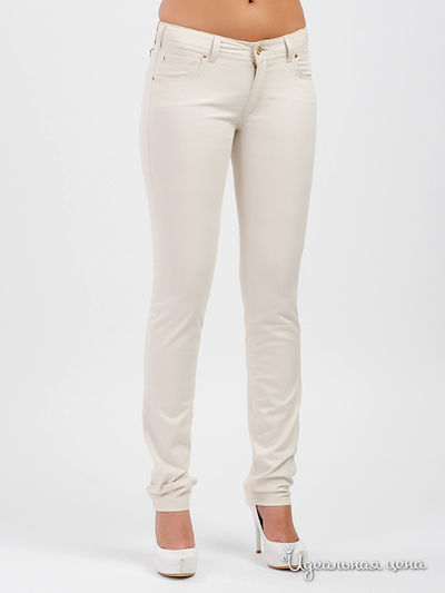 Джинсы TRUSSARDI, цвет молочный