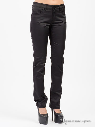 Джинсы TRUSSARDI, цвет черный