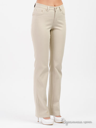 Джинсы TRUSSARDI, цвет кремовый