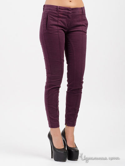 Брюки TRUSSARDI, цвет фуксия