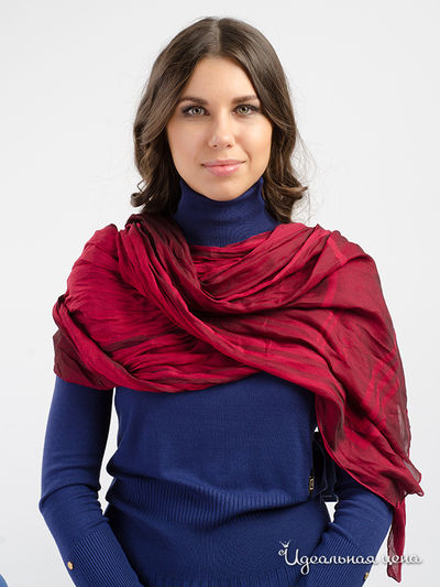 Шарф TRUSSARDI, цвет бордовый