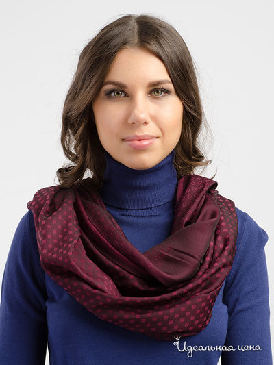 Шарф TRUSSARDI, цвет вишневый