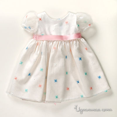 Платье Petit Blau Mari, цвет цвет белый / мультиколор