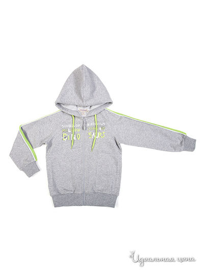 Толстовка PlayToday, цвет серый меланж