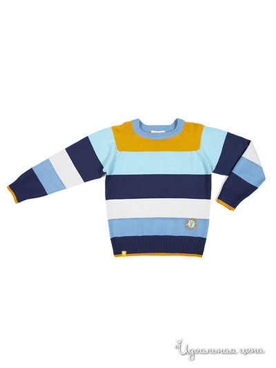Джемпер PlayToday, цвет синий, желтый, белый, голубой