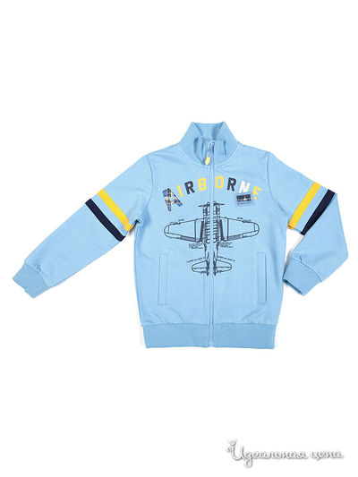 Толстовка PlayToday, цвет голубой, желтый, синий