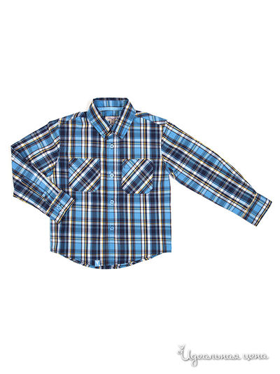 Сорочка PlayToday, цвет синяя, желтая, белая, голубая