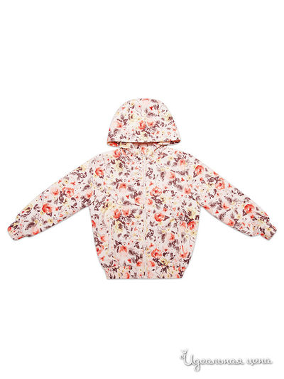 Куртка PlayToday, цвет белая, коралловая, коричневая