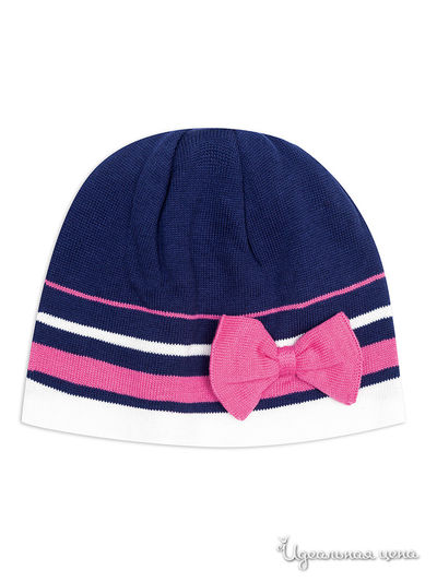 Шапка PlayToday, цвет синий, белый, розовый