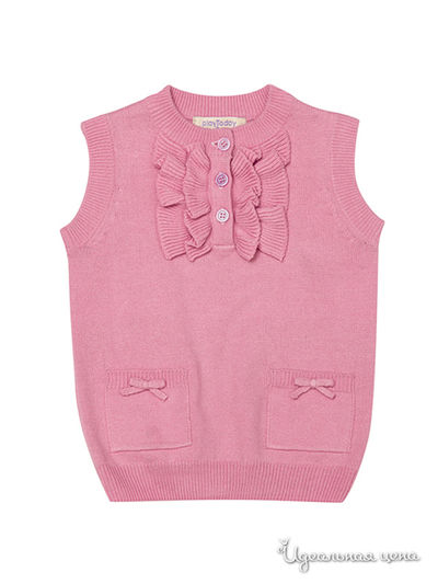 Жилет PlayToday, цвет розовый