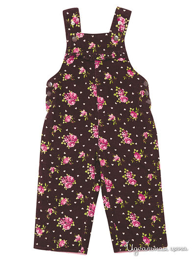 Комбинезон PlayToday, цвет коричневый, розовый