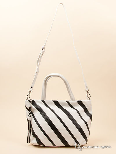 Сумка Palio, цвет белый, черный