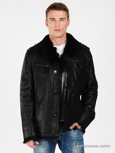 Дубленка Jack Trendy, цвет черный