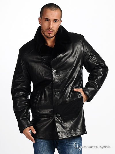 Дубленка Jack Trendy, цвет черный