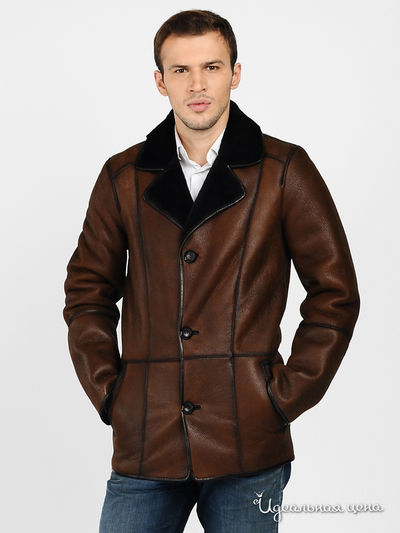 Дубленка Jack Trendy, цвет коньяк