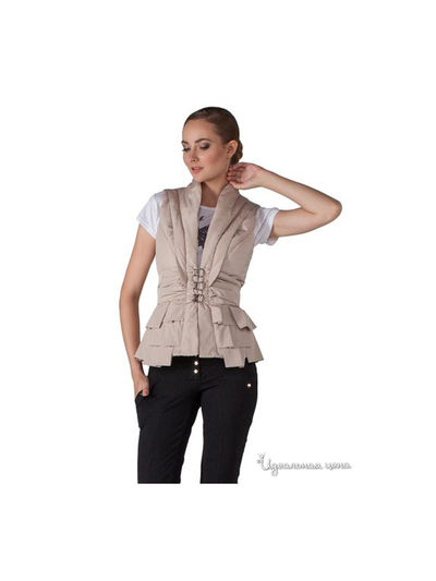 Жилет Alisa Line, цвет песочный