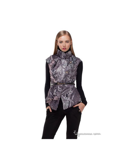 Жилет Alisa Line, цвет цепи серые