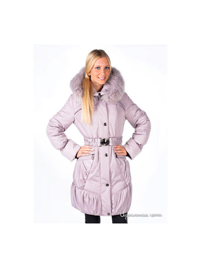 Куртка Alisa Line, цвет бело-сиреневая
