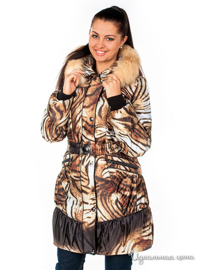 Куртка женская Alisa Line, цвет тигр
