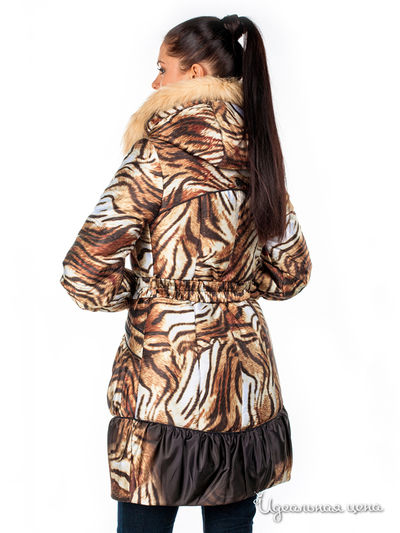 Куртка женская Alisa Line, цвет тигр