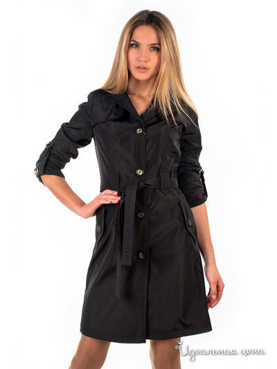 Плащ Alisa Line, цвет черный