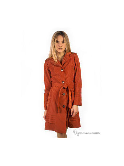 Плащ Alisa Line, цвет терракотовый