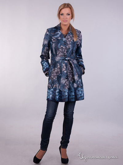 Плащ Alisa Line, цвет джинса