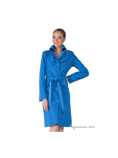Плащ Alisa Line, цвет васильковый