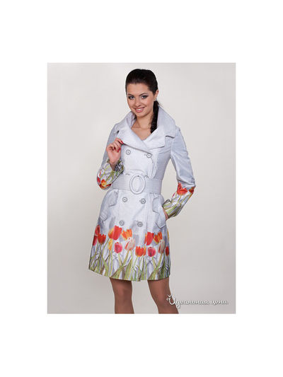 Плащ Alisa Line, цвет тюльпаны