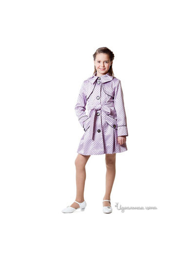 Плащи Alisa Line, цвет горох сиреневый